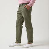 Pantalón Ligero con Cordón Verde