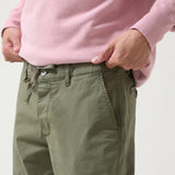 Pantalón Ligero con Cordón Verde