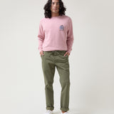 Pantalón Ligero con Cordón Verde