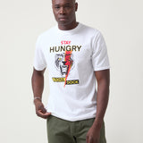 CAMISETA HUNGRY BLANCA