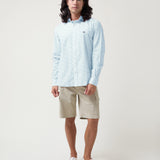 Camisa Coral Blanca