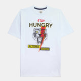 CAMISETA HUNGRY BLANCA