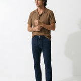 Camisa Short Sleeve Coast Camel