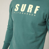 Sudadera Surf Verde Teal
