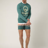 Sudadera Imagine Verde Teal