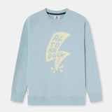 Sudadera Edge Point Azul Claro