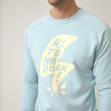 Sudadera Edge Point Azul Claro