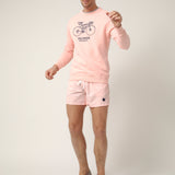 Sudadera Long Way Rosa