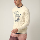 Sudadera Slow Life arena