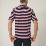 Camiseta Rayas Rosa