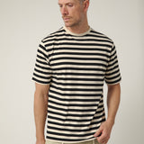 Camiseta Rayas Crudo