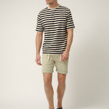 Camiseta Rayas Crudo