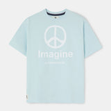 Camiseta Imagine Azul Claro