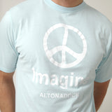 Camiseta Imagine Azul Claro