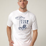 Camiseta Slow Life Blanca