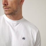 Camiseta Básica Logo Blanca