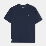 Camiseta Básica Logo Azul Navy
