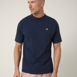 Camiseta Básica Logo Azul Navy