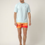 Camiseta Básica Logo Azul Claro