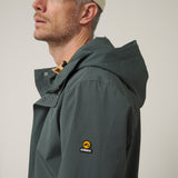 Chubasquero Capucha Elements Verde Grisáceo