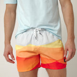 Bañador Sunset Waves Naranja