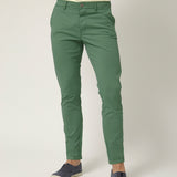 Pantalón Chino Verde Azulado