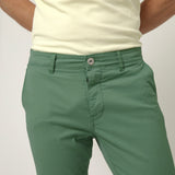 Pantalón Chino Verde Azulado