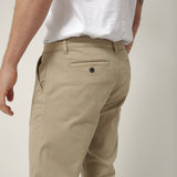 Pantalón Ligero con Cordón Beige