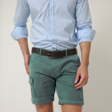 Pantalón Short Cargo Azul