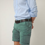 Pantalón Short Cargo Azul