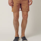 Pantalón Short Chino con cordón Camel