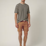 Pantalón Short Chino con cordón Camel