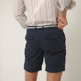 Pantalón Short Chino con cordón Navy