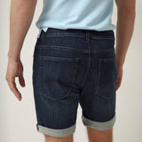 Pantalón Short Denim Azul