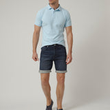 Pantalón Short Denim Azul