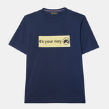 NAVY BLUE T-SHIRT