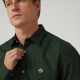 Camisa Essential Verde Oscuro