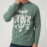 Sudadera Under The See Verde