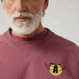 Sudadera Motors Inc. Granate