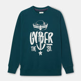Sudadera Under The See Verde Océano