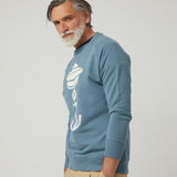 Sudadera Ancla Azul