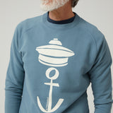 Sudadera Ancla Azul