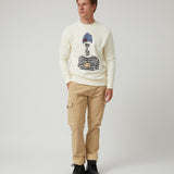 Sudadera Marinero Blanca Crudo
