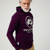 Sudadera Hoodie Resistant Granate