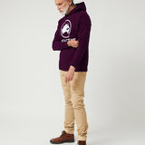 Sudadera Hoodie Resistant Granate