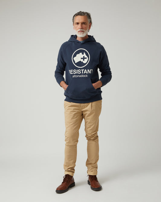 Sudadera Hoodie Resistant Azul Marino