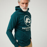 Sudadera Hoodie Resistant Verde Petróleo