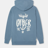 Sudadera Hoodie Under The See Azul