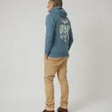 Sudadera Hoodie Under The See Azul