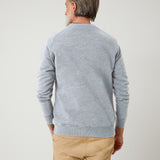 Sudadera Básica Logo Gris